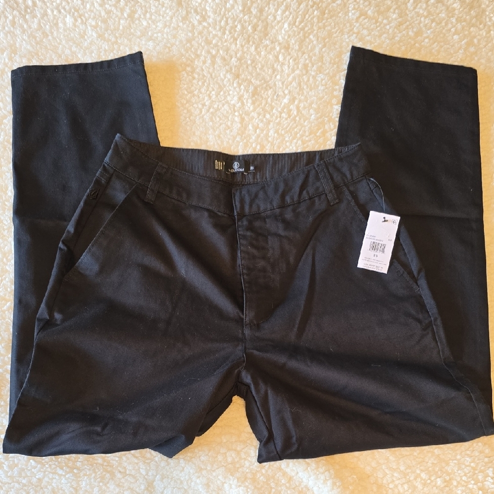 Volcom Women's Black Chinos